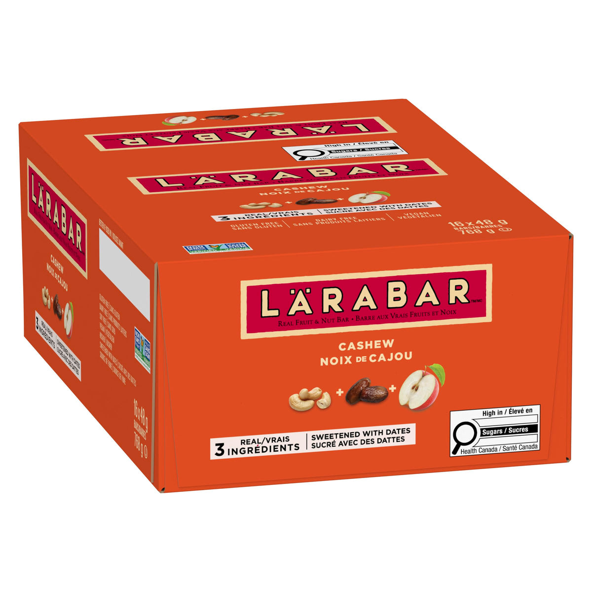 Larabar Cashew Fruit & Nut Bars, 16 x 48 g