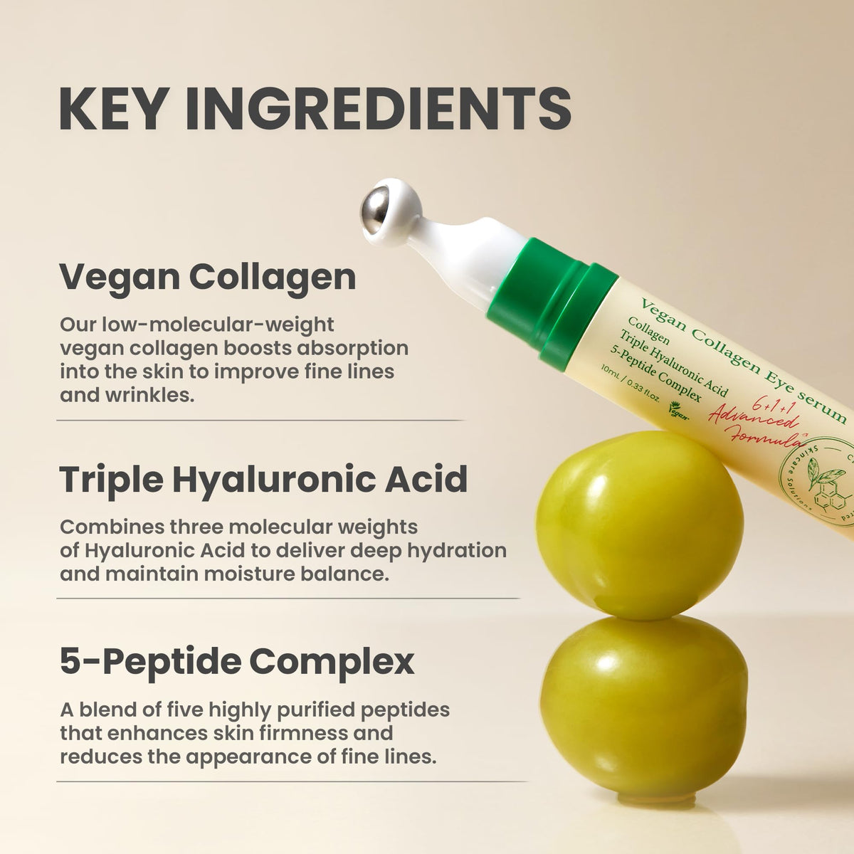 AXIS-Y Vegan Collagen Eye Serum, 10ml
