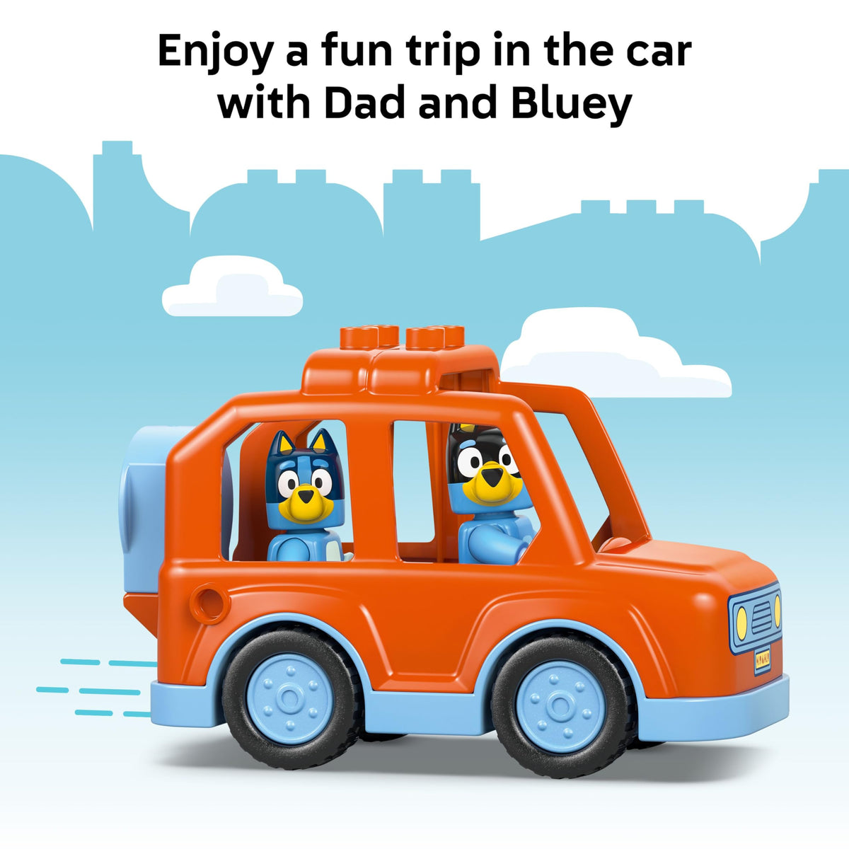 LEGO DUPLO Bluey Ice Cream Trip with Bluey, Ages 2+, 10458