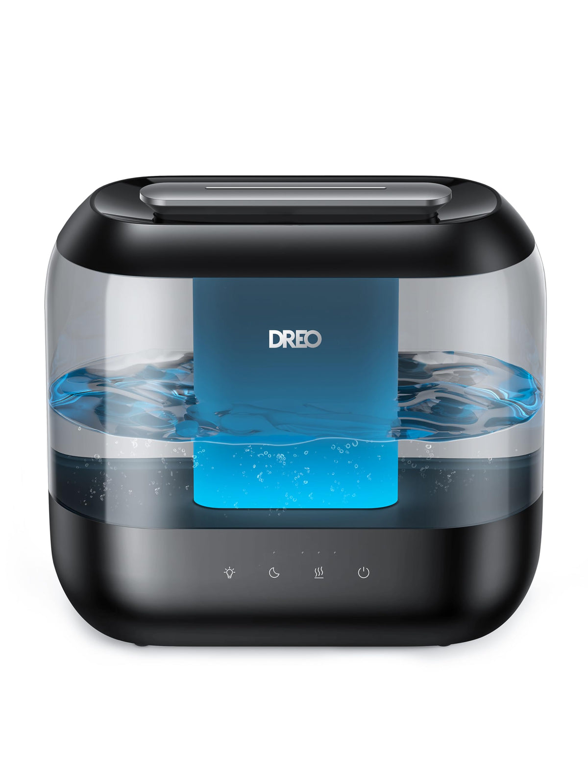 DREO Humidifiers for Bedroom, Easy to Clean，Black