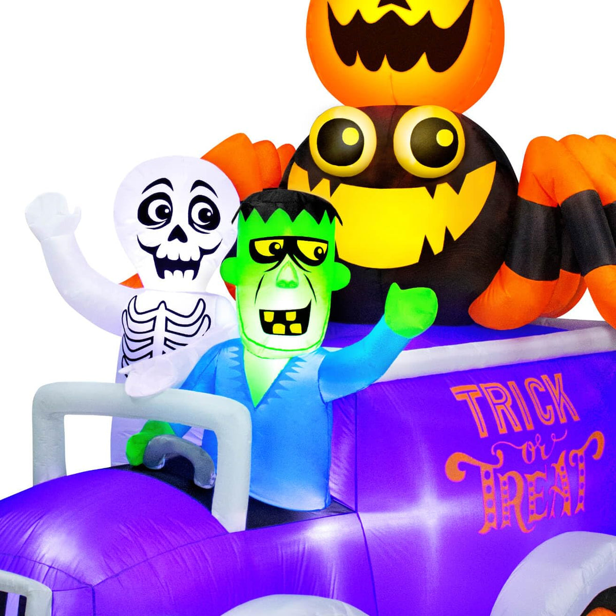 Occasions Inflatable Halloween Truck, 10.5 ft Tall