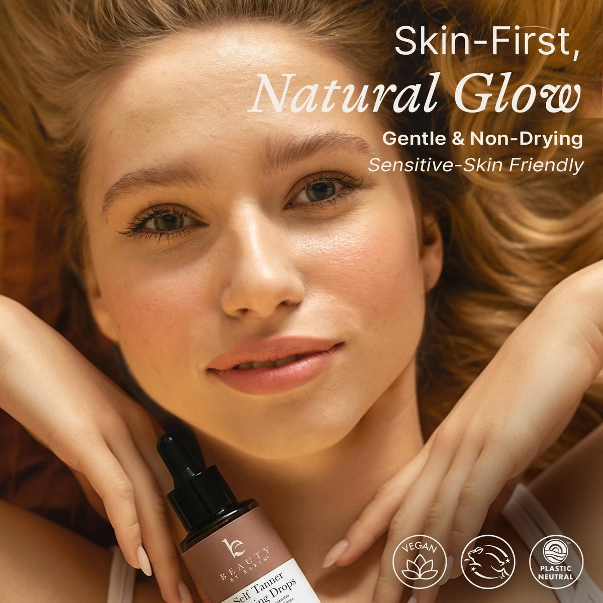 Self Tanning Drops for Face and Body, Medium