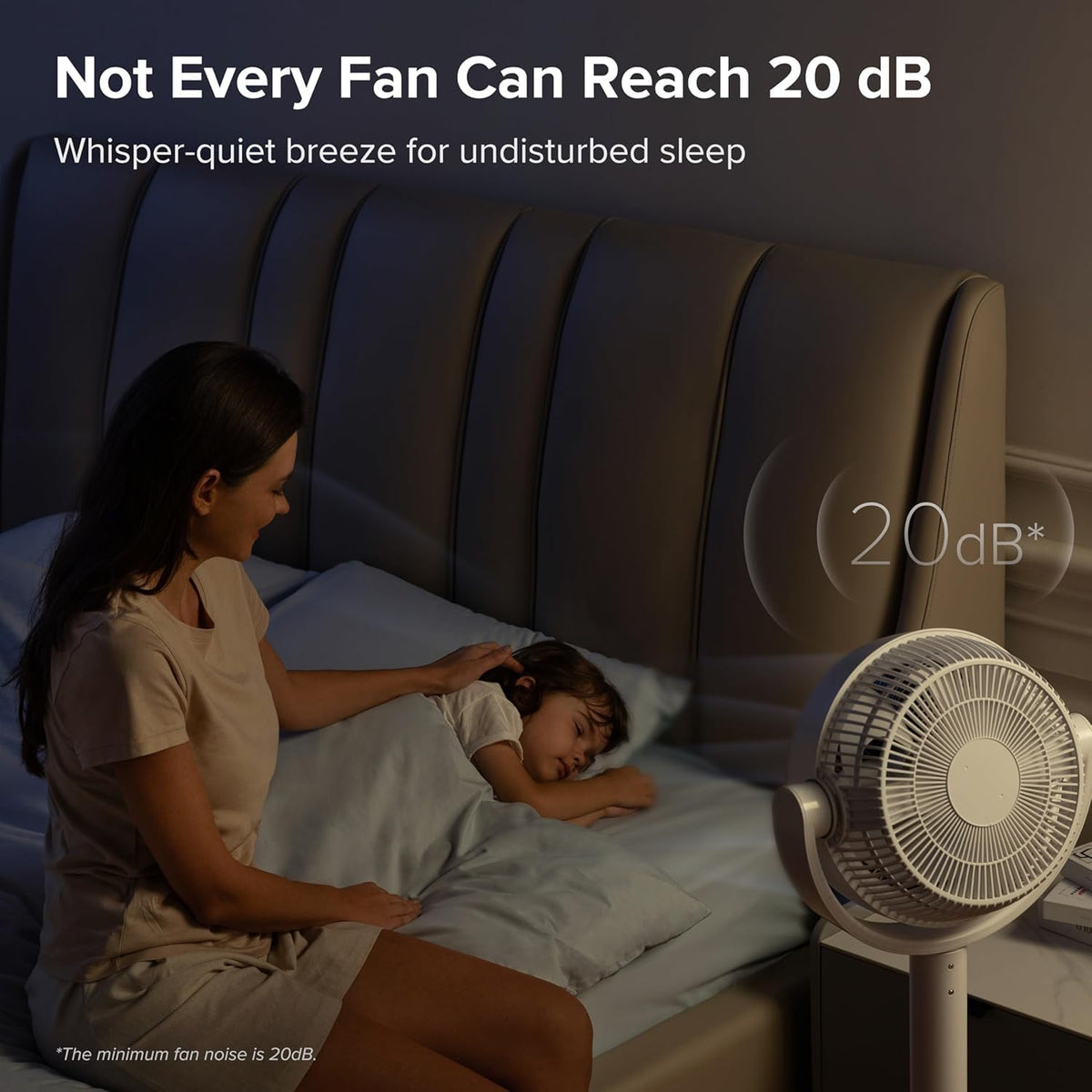 Levoit Standing Fan for Bedroom, 82ft