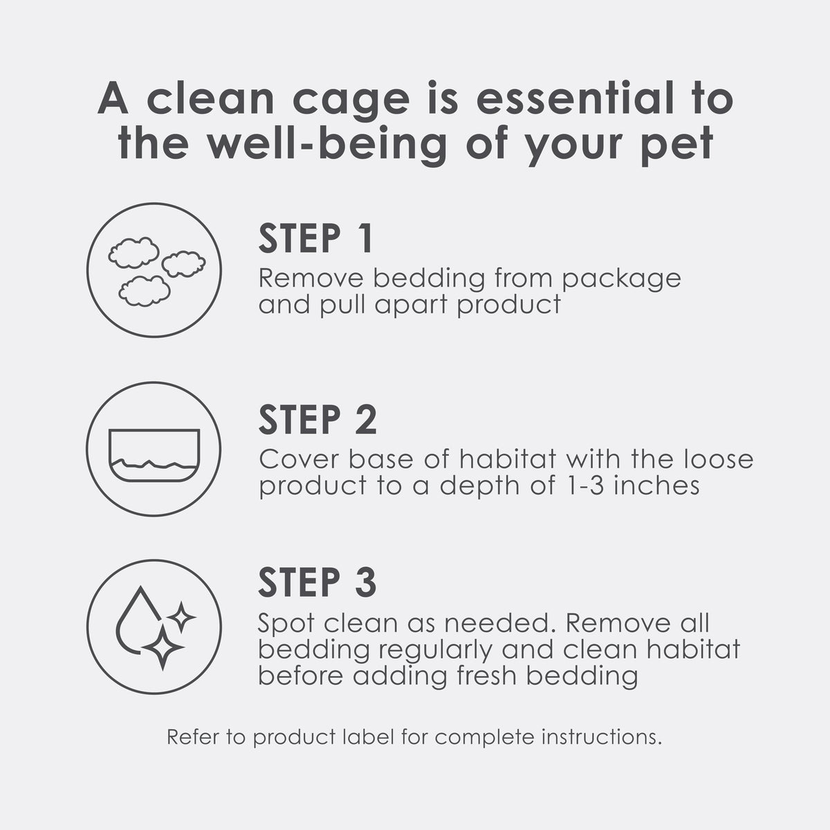 Kaytee Clean & Cozy Natural Small Animal Bedding, 49.2L