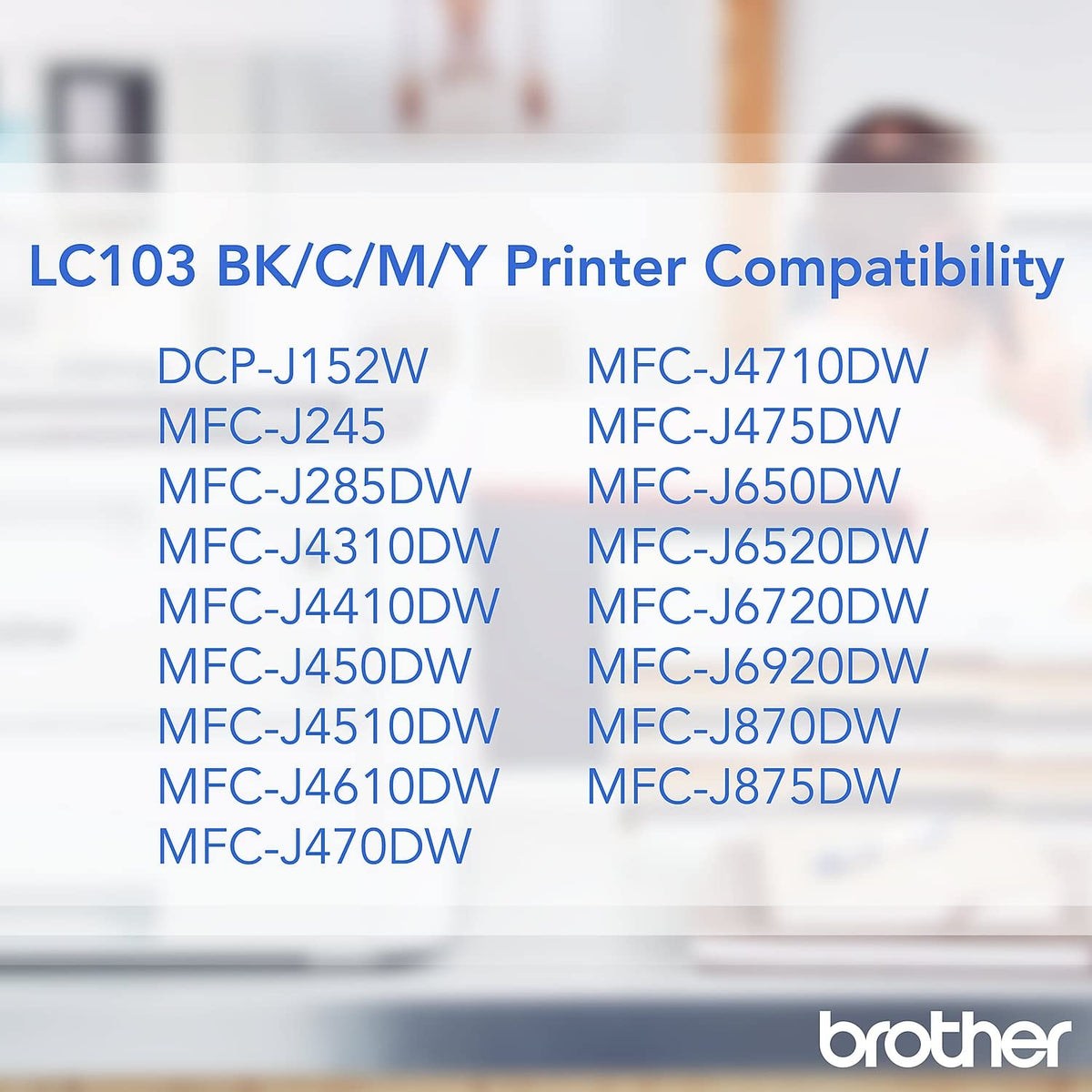 Brother LC1033PKS High Yield Colour Ink Cartridges, 3-Pack