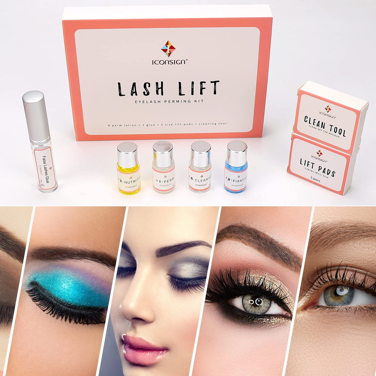Lash Lift Kit Eyelash Perm Set, White