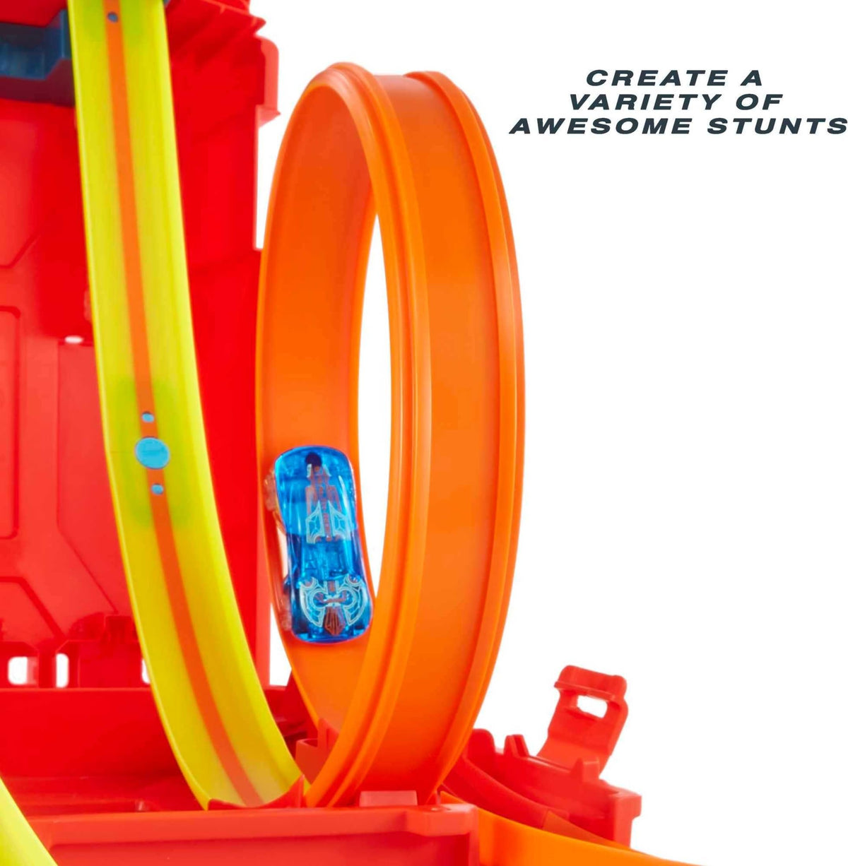 Hot Wheels Track Builder Unlimited Fuel Can Stunt Box Playset