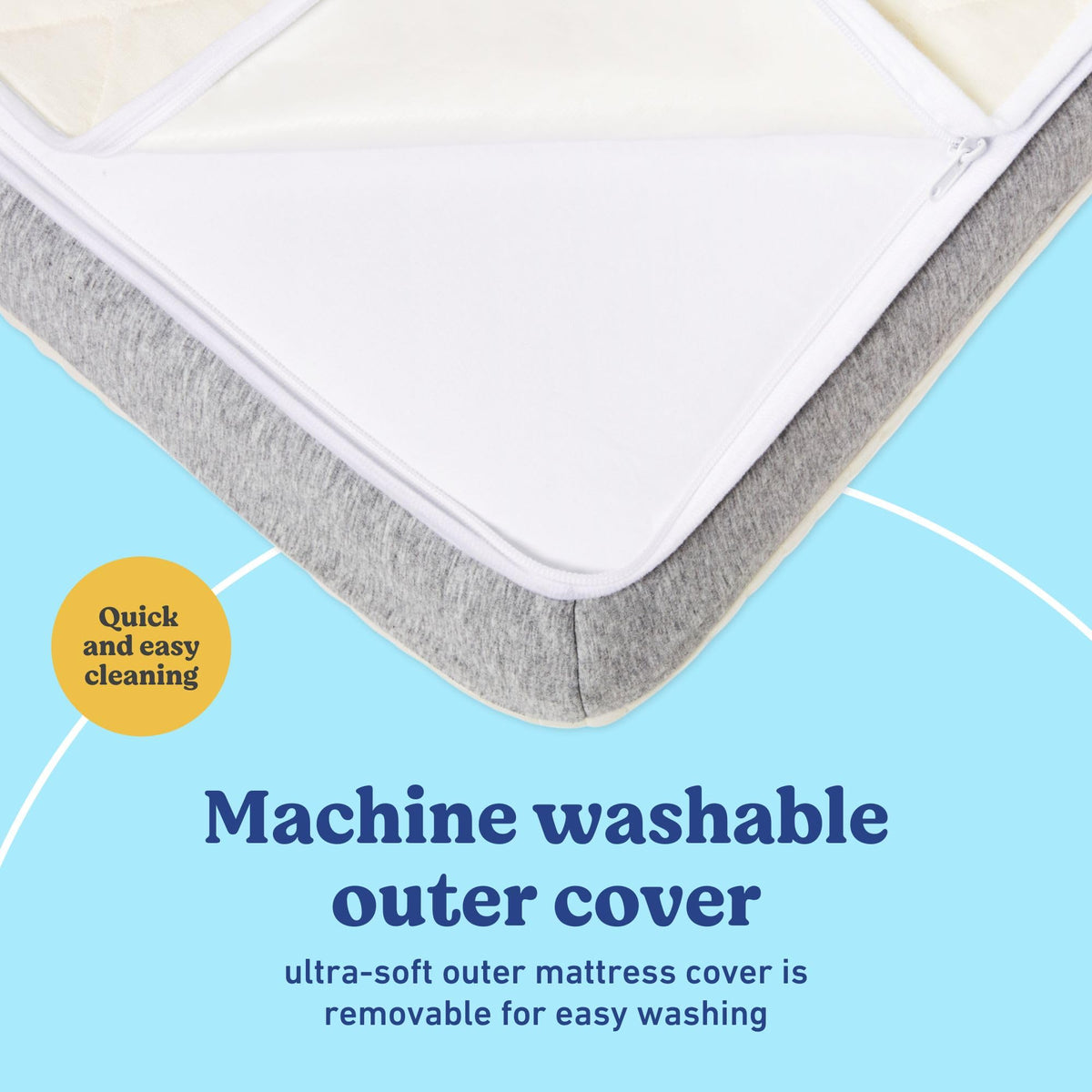 Graco Ultra 2-in-1 Dual Sided Crib and Toddler Mattress