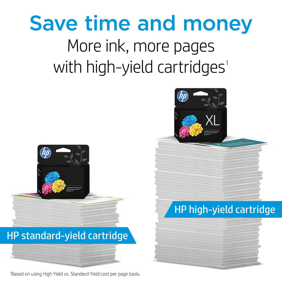 HP 67XL Black High-Yield Original Ink Cartridge, 3YM57AN