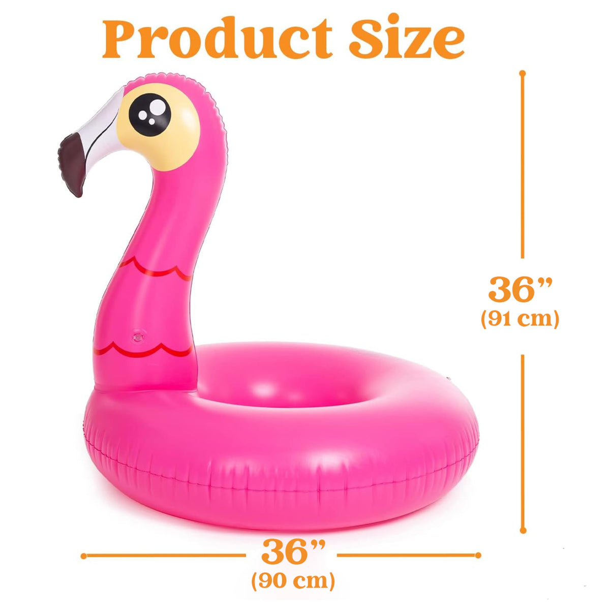 JOYIN Flamingo Unicorn Pool Floats, 2 Pack