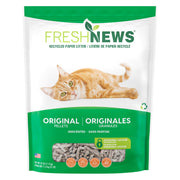 Fresh News Cat Litter, 25 lb, Beige