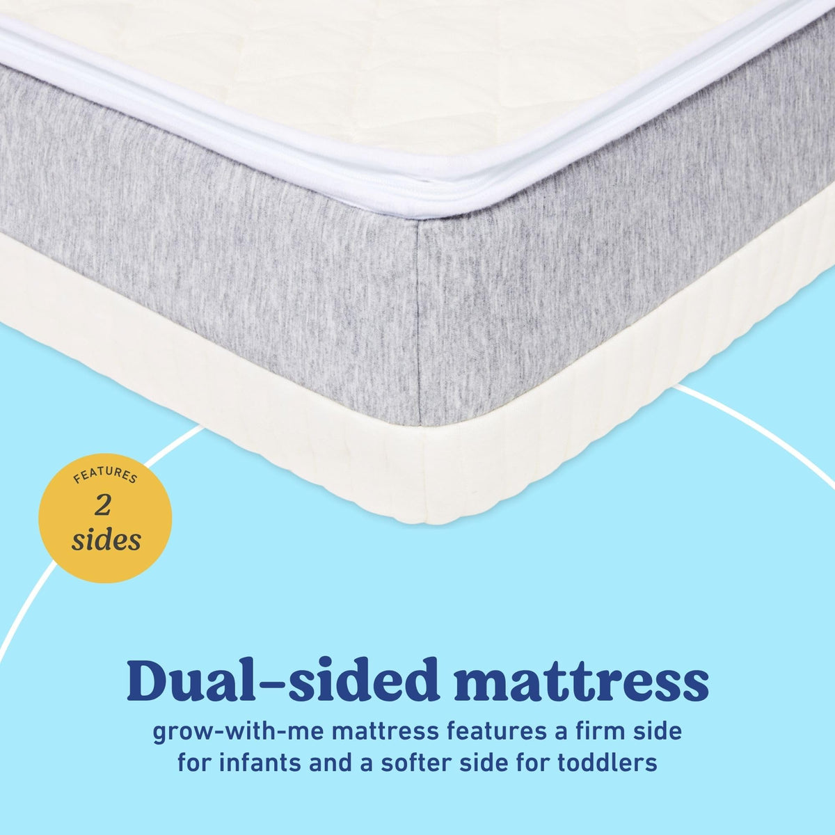 Graco Ultra 2-in-1 Dual Sided Crib and Toddler Mattress