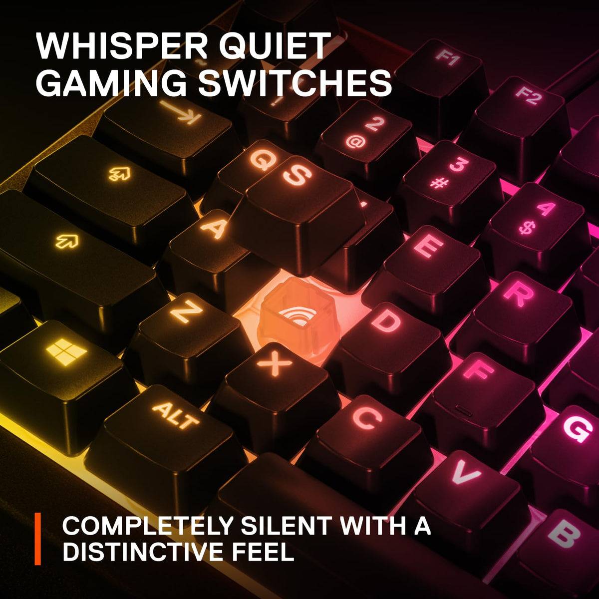 SteelSeries Apex 3 TKL RGB Gaming Keyboard, 8-Zone, Black