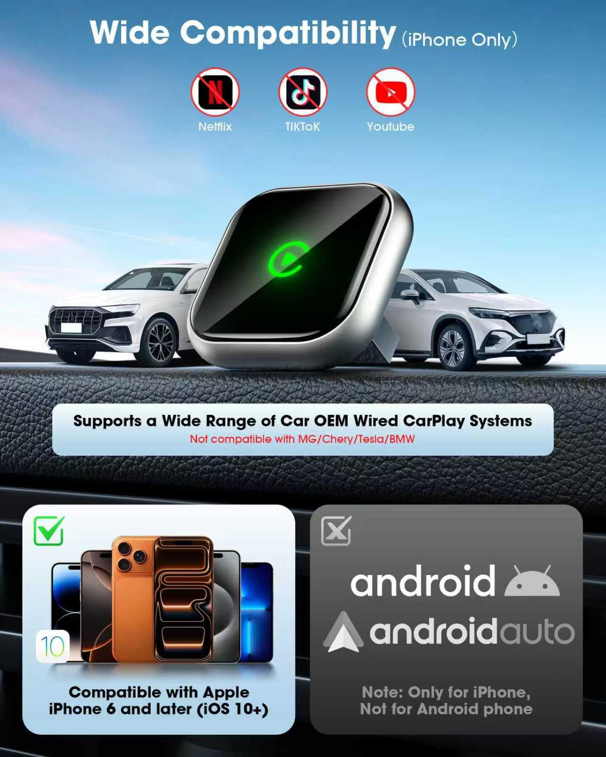 Wireless CarPlay Adapter
