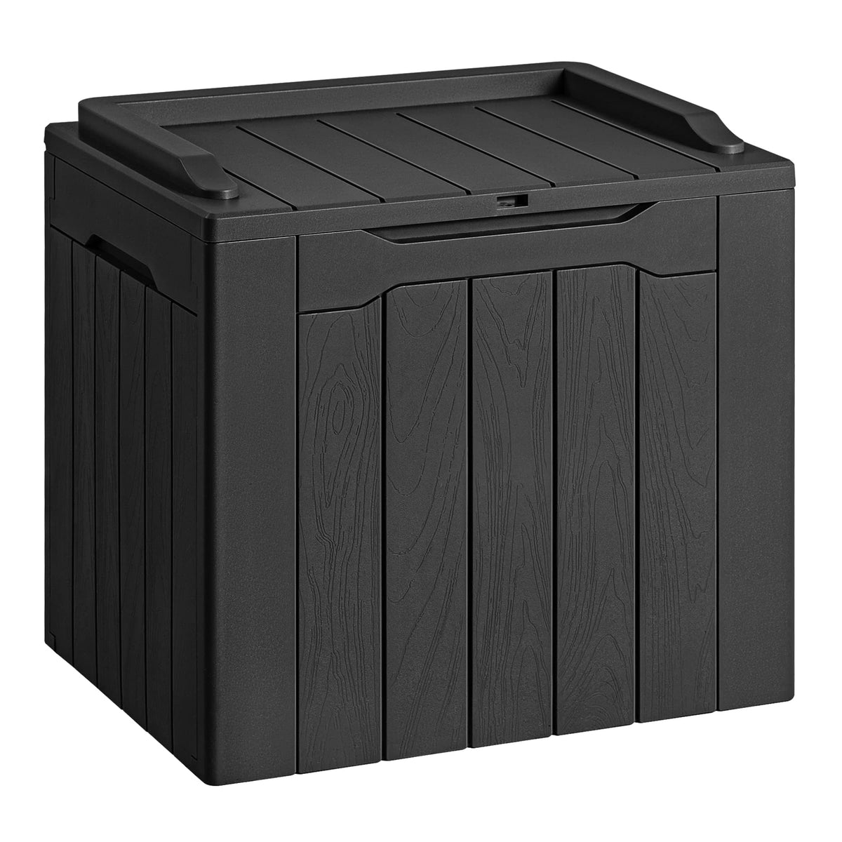 Devoko 30 Gallon Resin Deck Box, Waterproof Outdoor Storage