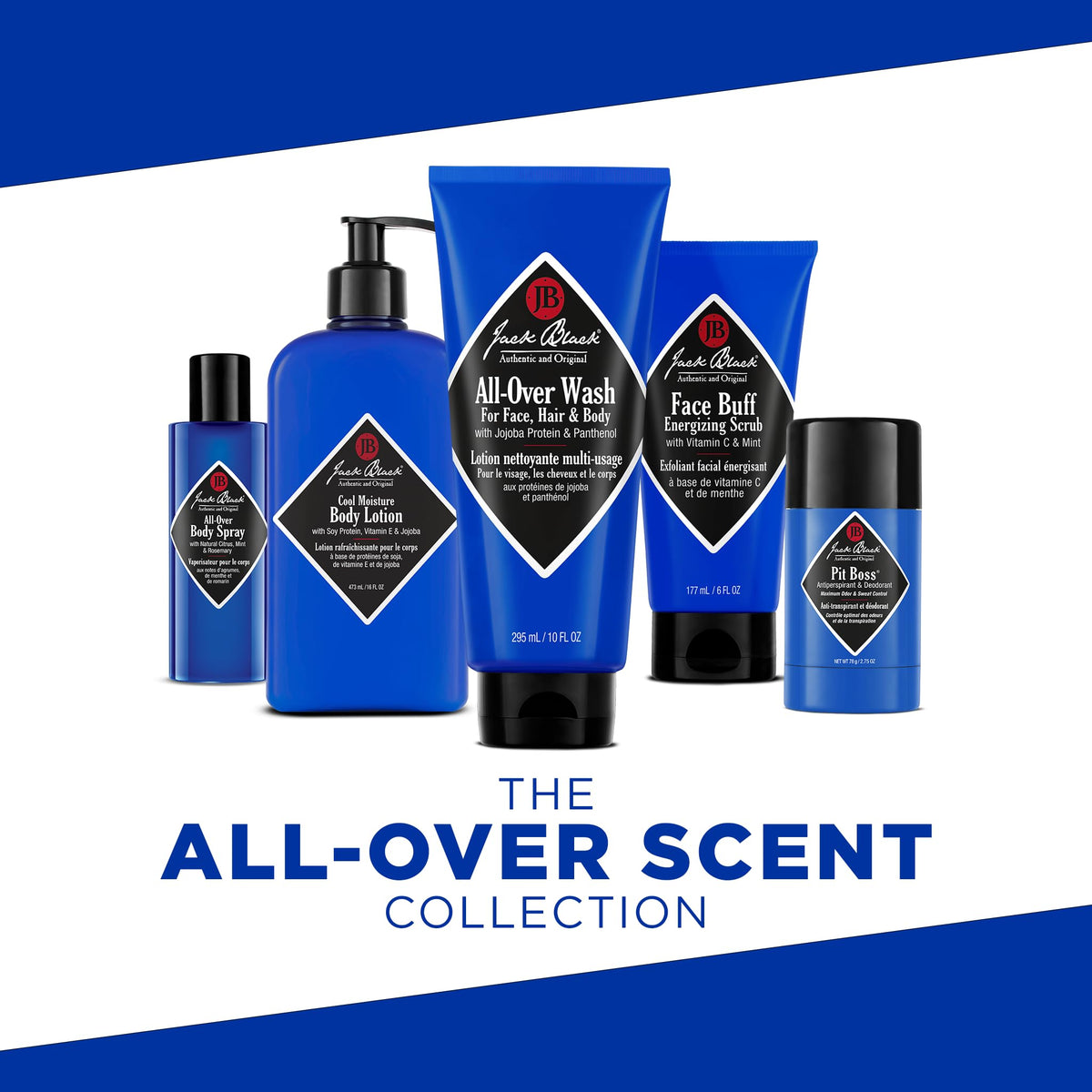 Jack Black Pit Boss Antiperspirant Deodorant for Men, 78g