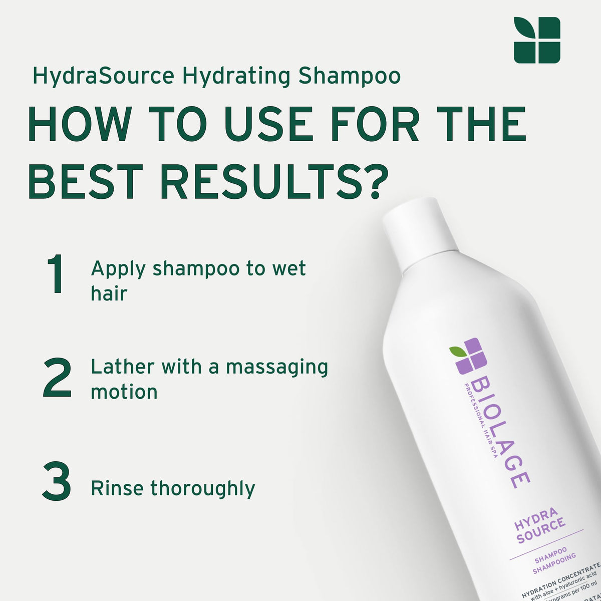 Biolage HydraSource Hydrating Shampoo for Dry Hair