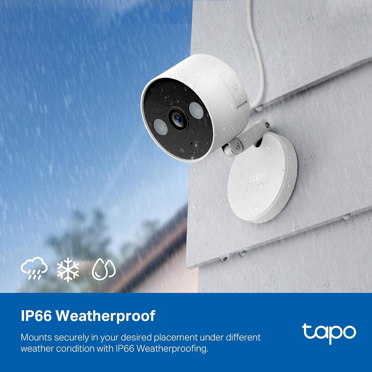 TP-Link Tapo C120 2K QHD Security Camera, Indoor/Outdoor