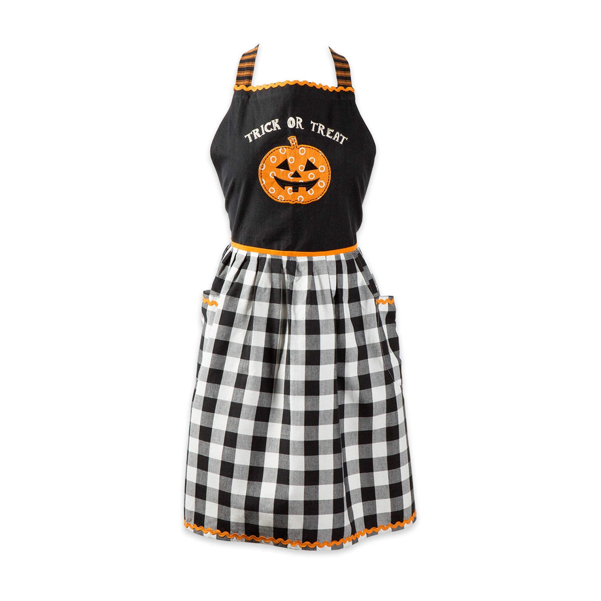 DII Jack O Lantern Trick or Treat Apron, One Size