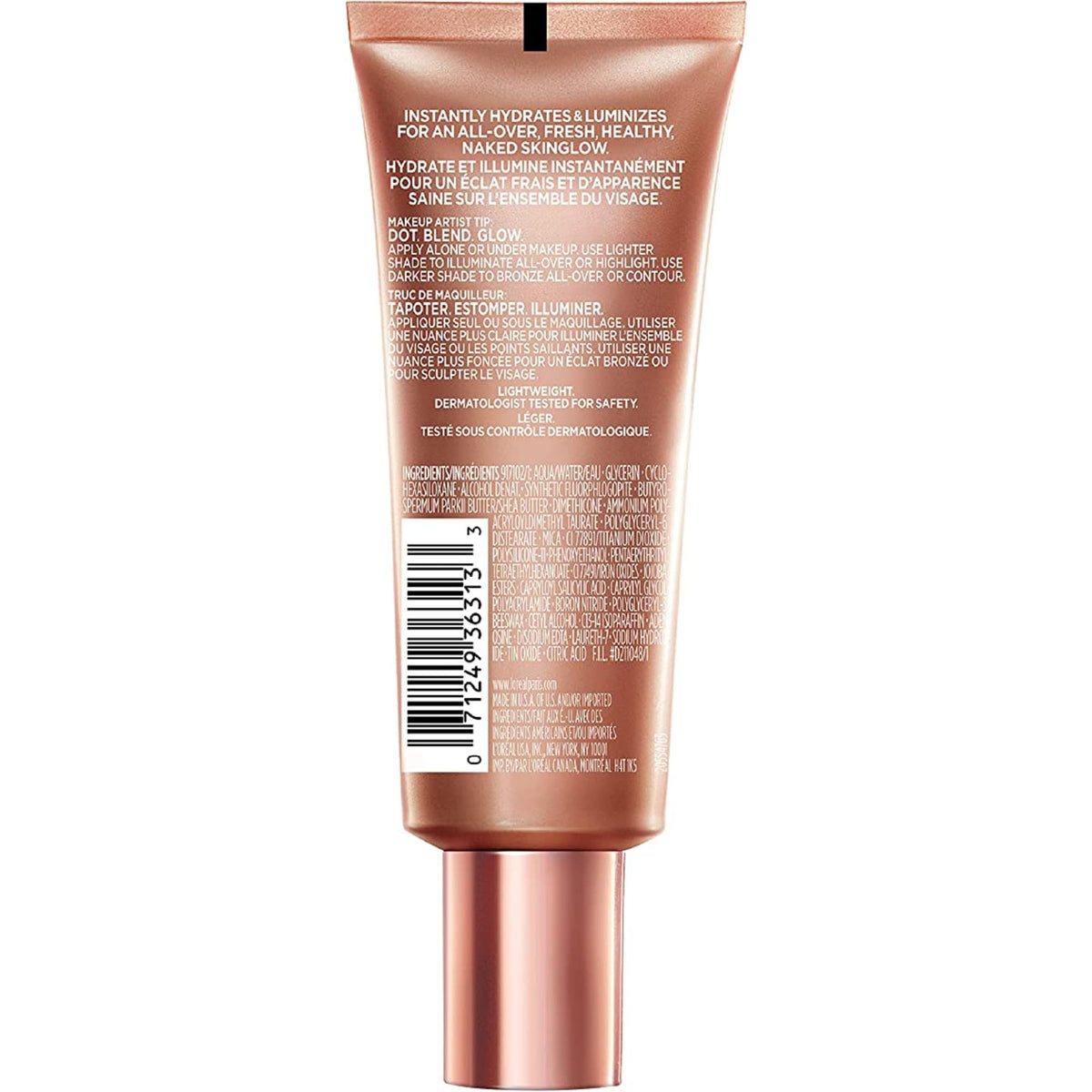 L'Oréal Paris True Match Lumi Glotion Highlighter, 904 Deep, 40 ml