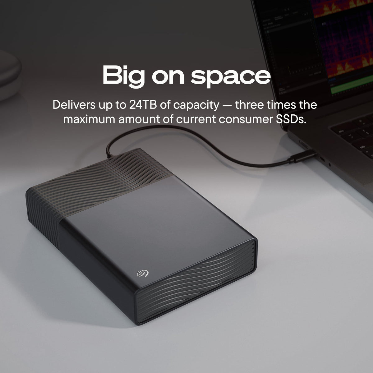 Seagate One Touch 8TB External Hard Drive, USB-C, STNB8000400
