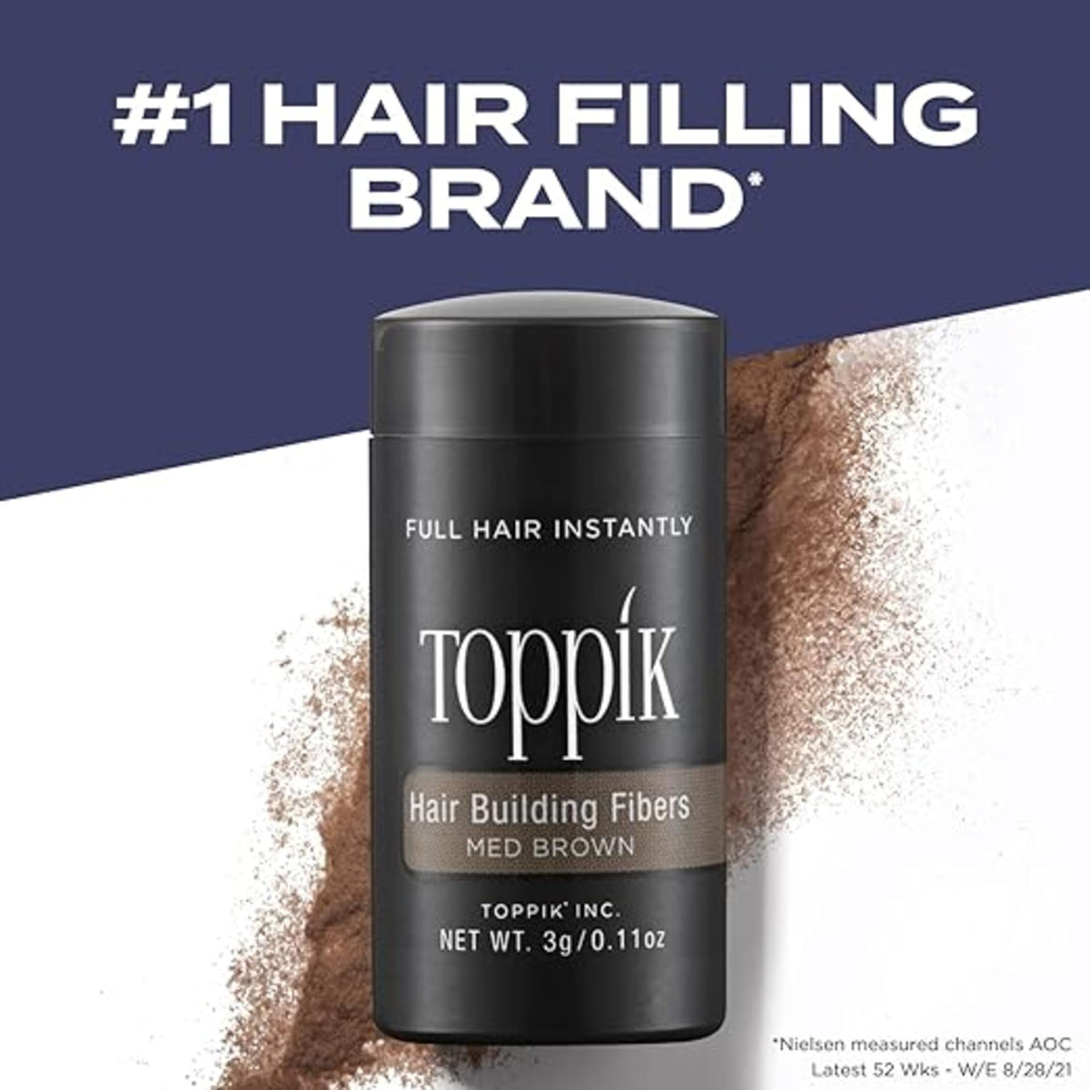 TOPPIK Hair Building Fibres, 12 g