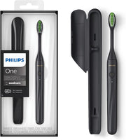 Philips One by Sonicare Battery Toothbrush, 1 Brush Head, Black