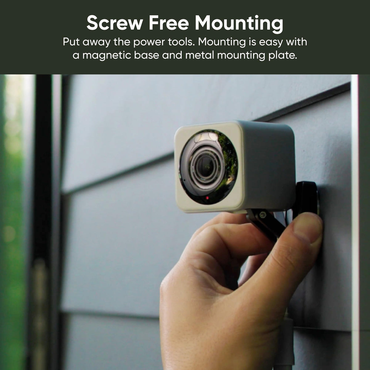 WYZE Cam v4 2.5K Indoor/Outdoor Security Camera, White