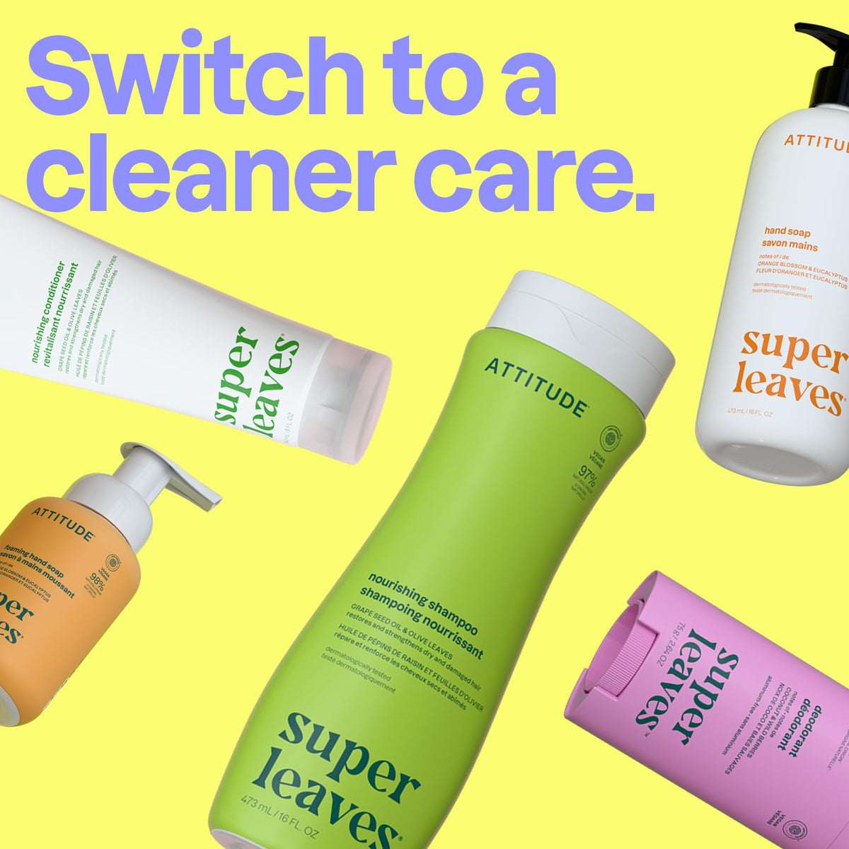 Attitude Clarifying Conditioner, Lemon Leaves and White Tea, 946 mL