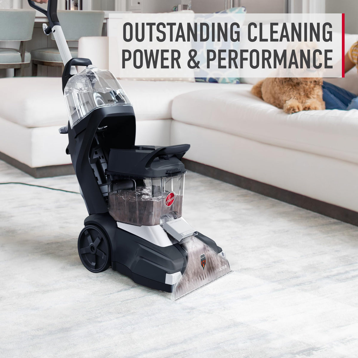 Hoover Renewal Carpet Cleaner Solution, Fresh Meadows, 64 oz
