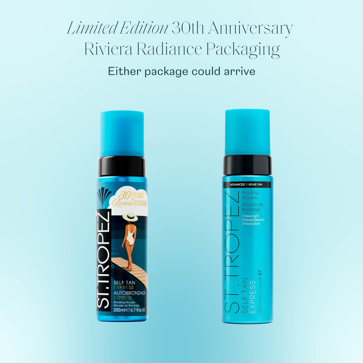 St. Tropez Self Tan Express Advanced Bronzing Mousse, 6.7 Fl Oz