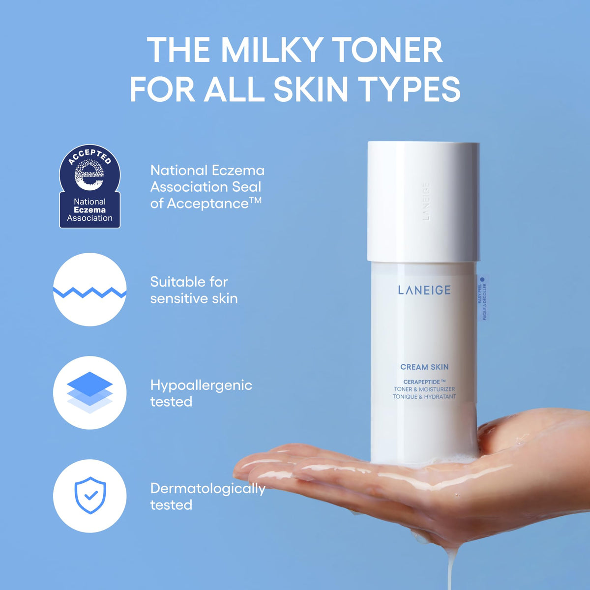Laneige Cream Skin Toner and Moisturizer Mini