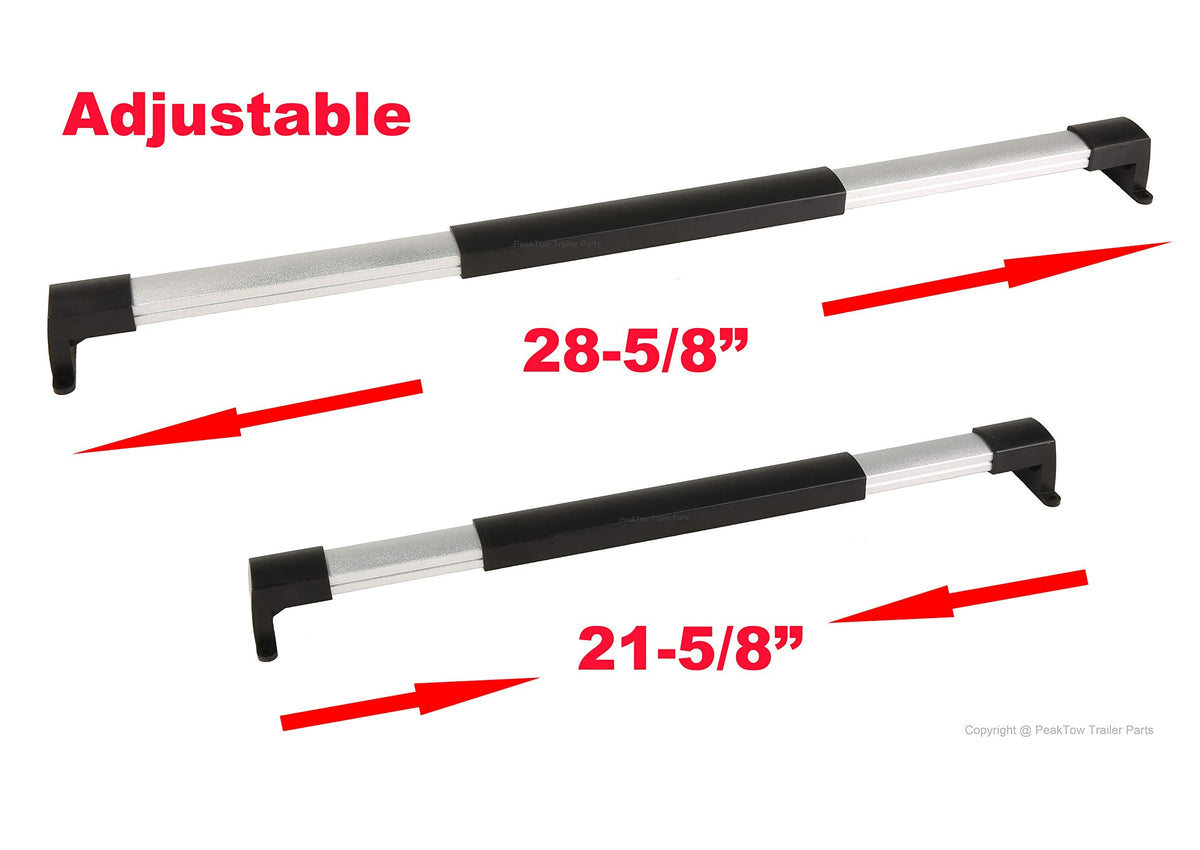 PEAKTOW Adjustable Aluminum RV Screen Door Cross Bar Handle