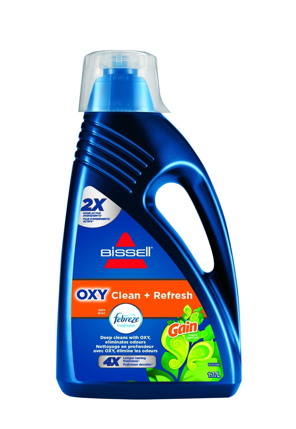 BISSELL Oxy Clean + Fresh Carpet Cleaning Formula 1462C, 60 oz