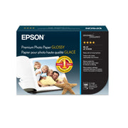 Epson Premium Glossy Photo Paper, 4x6, 100 Sheets, S041727