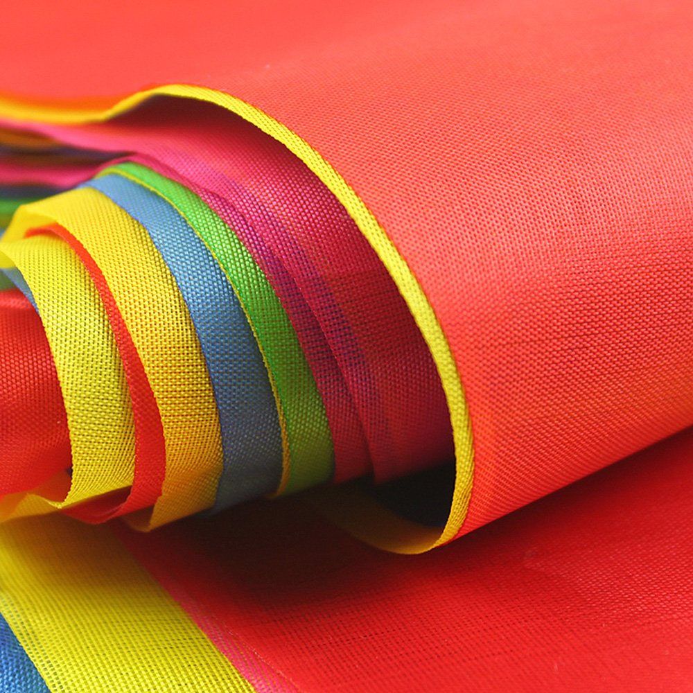 LOOPJOYGAME Multicolour Nylon Pennant Flag Banner, 263 ft (250 Flags)