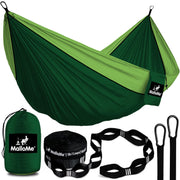 MalloMe Single Camping Hammock with Straps