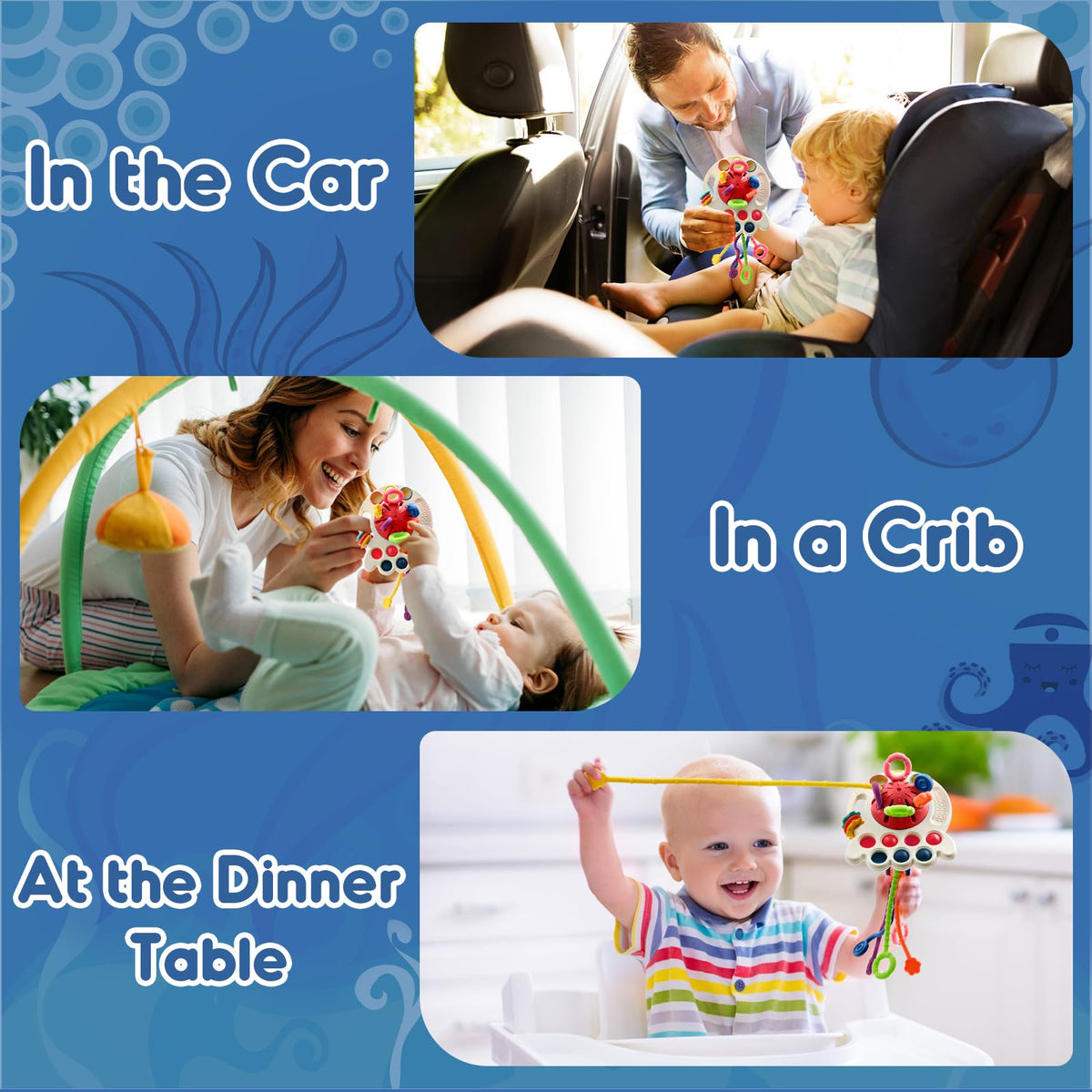 Sensory Montessori Toys for Baby, 18 Months+