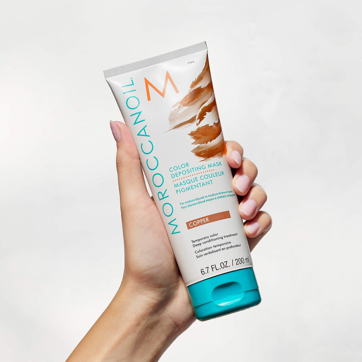 Moroccanoil Color Depositing Mask, Copper, 6.7 fl oz