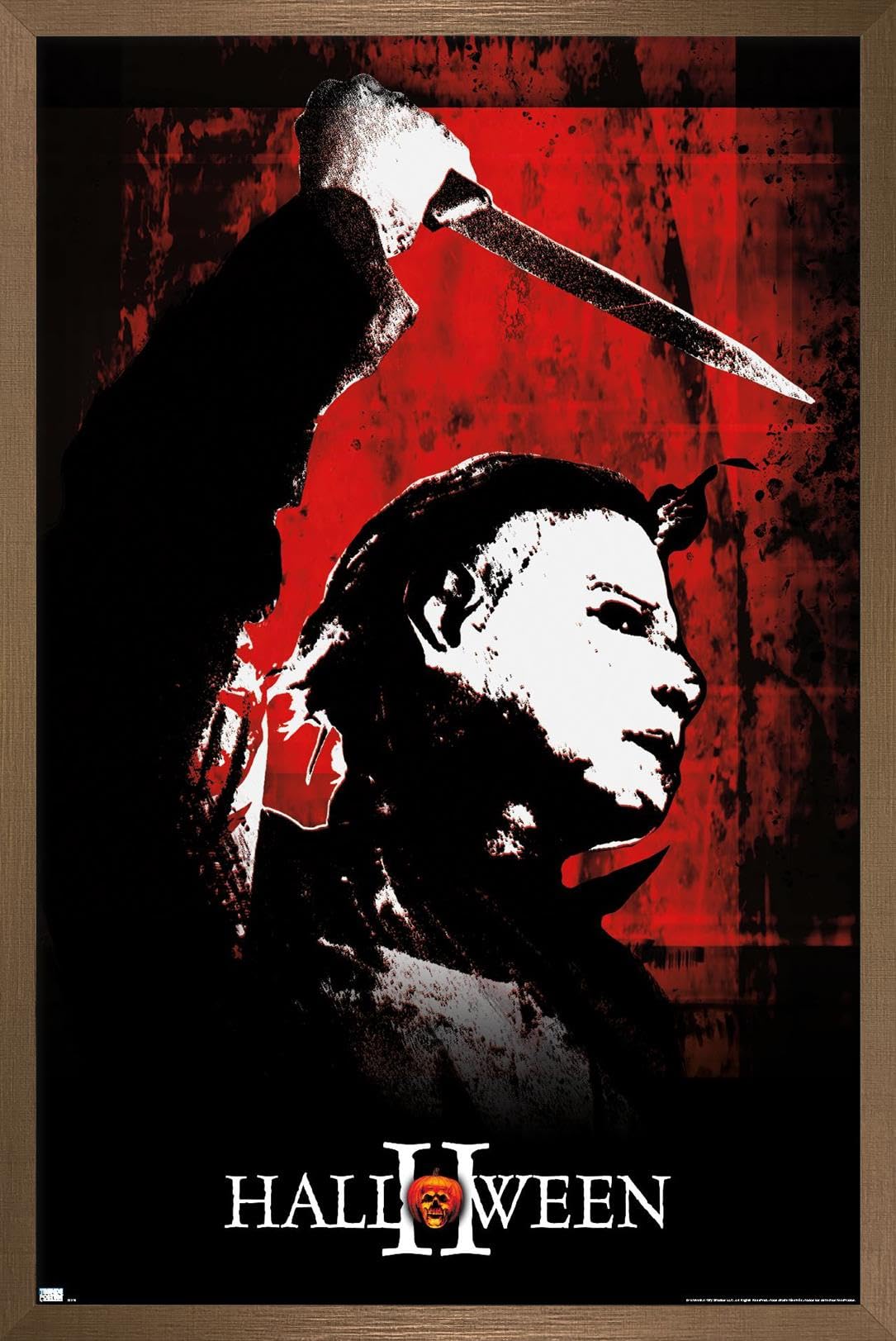 Halloween II Red Wall Poster