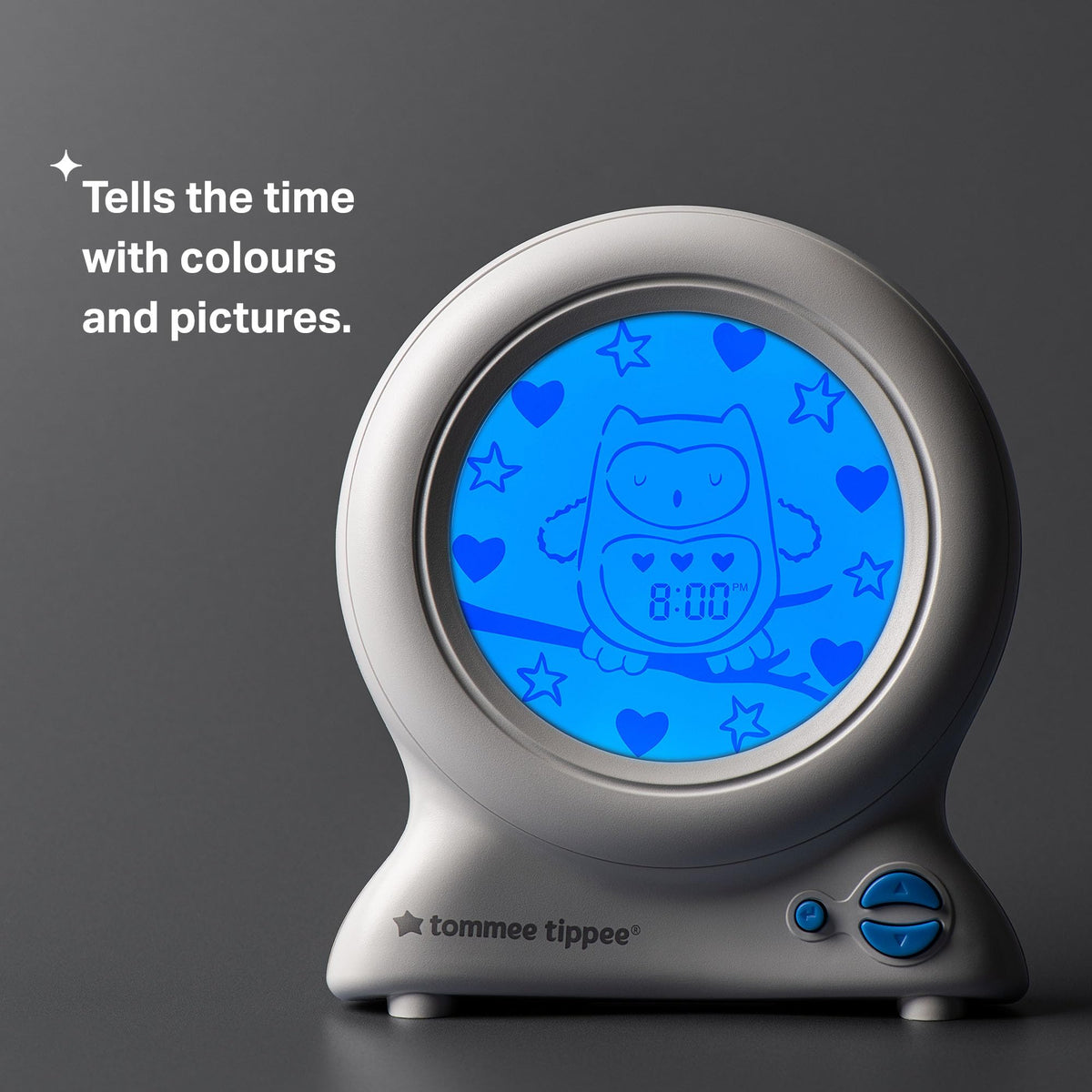 Tommee Tippee Groclock Sleep Trainer, Alarm Clock & Night Light