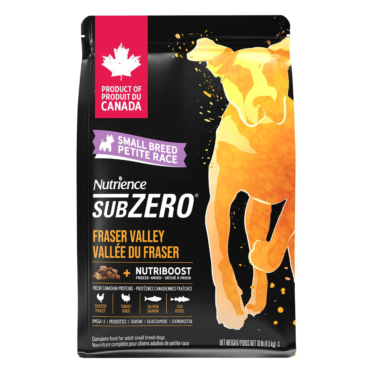 Nutrience Grain Free Subzero Small Breed Dog Food, 4.5kg