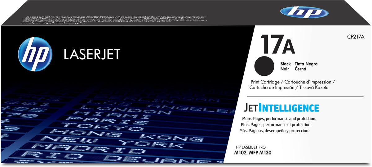HP 17A CF217A Toner Cartridge, Black