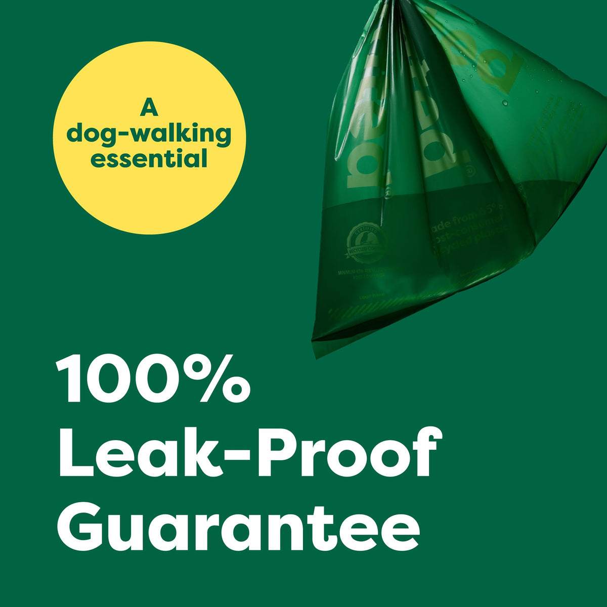 Earth Rated Poop Bag Holder with 900 Bags, Unscented