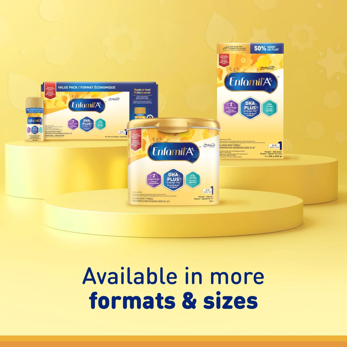 Enfamil A+ Concentrated Liquid Infant Formula, 12 x 385 ml
