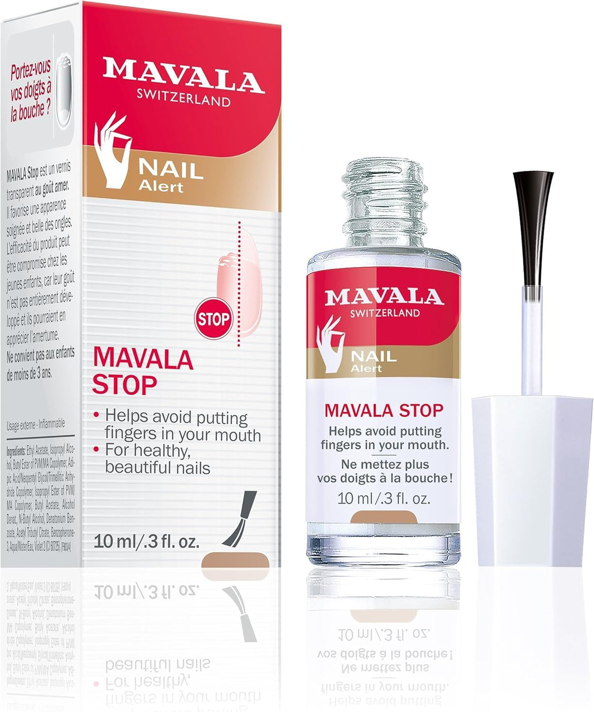 Mavala Stop Nail Biting Polish, 10 ml