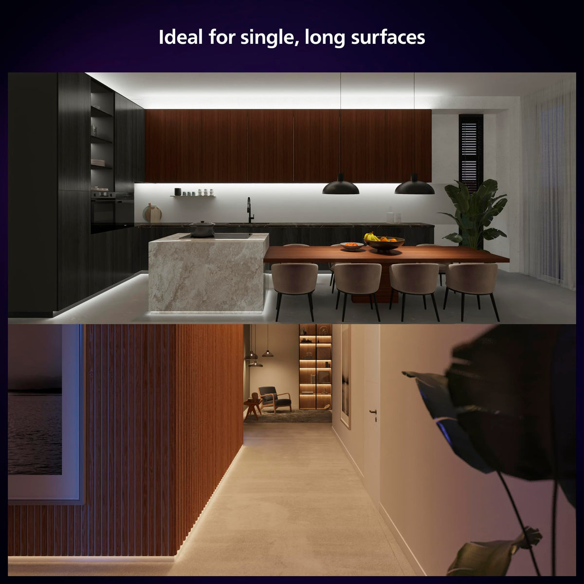 Philips Hue Indoor 3 m (10 ft) Solo Lightstrip Base Kit
