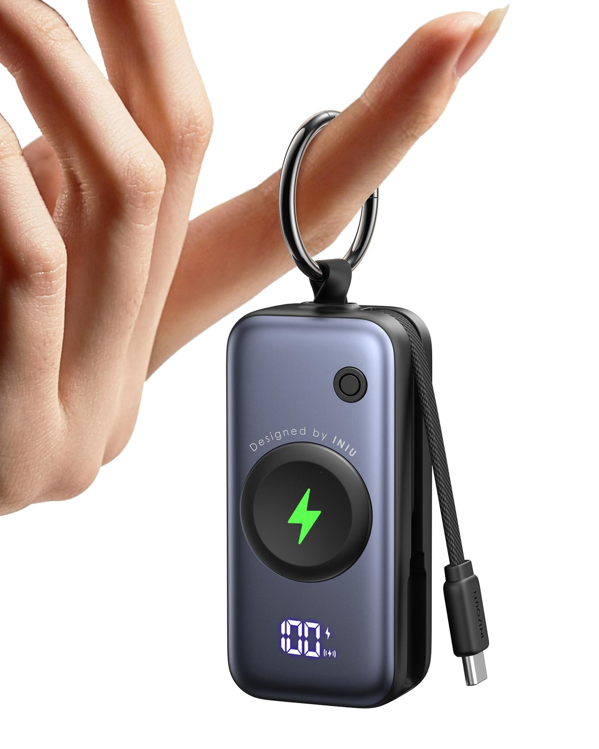 INIU Mini Power Bank for Apple Watch, 5000mAh 20W