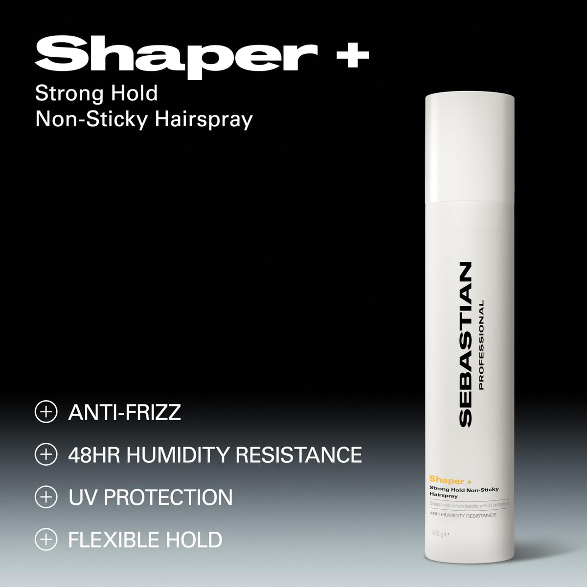 Sebastian Professional Shaper Plus Hairspray, 10.6 oz (300 g)