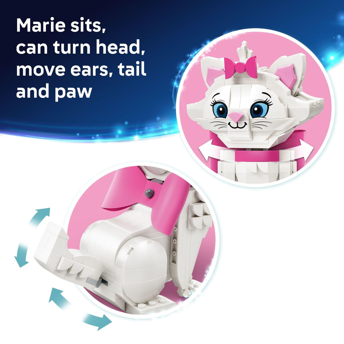 LEGO Disney The Aristocats Adorable Marie Building Set (43286)